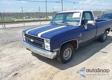 1986 Chevrolet C10 from USA, damaged, VIN 1GCDC14H4GF395709